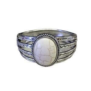 Aztec metal Cuff Bracelet